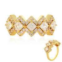Bague en argent et Zircon
