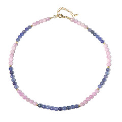 Collier en argent et Kunzite