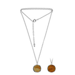 Collier en argent et Ambre baltique