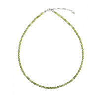 Collier en argent et Péridot
