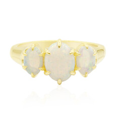 Bague en or et Opale de Coober Pedy (Mark Tremonti)