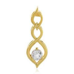Pendentif en argent et Quartz blanc