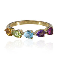 Bague en argent et Grenat Rhodolite