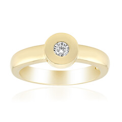 Bague en argent et Diamant SI1 (G)