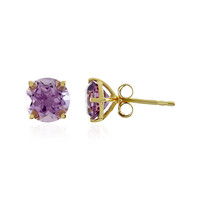 Boucles d'oreilles en argent et Quartz azur
