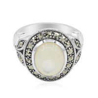 Bague en argent et Nacre