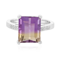 Bague en argent et Amétrine