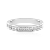 Bague en argent et Zircon