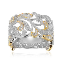 Bague en argent et Diamant I3 (I)
