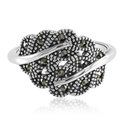 Bague en argent et Marcassite