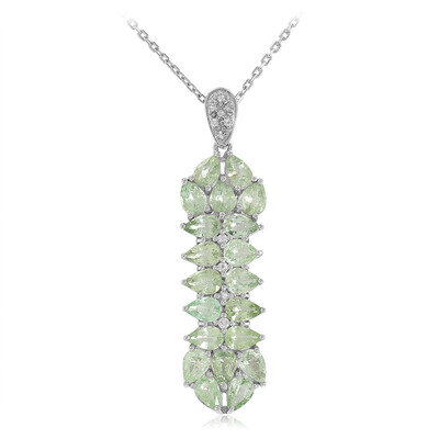 Collier en argent et Tourmaline Paraïba