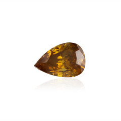  Diamant orange SI2 0,25 ct (gemme et boîte de collection)