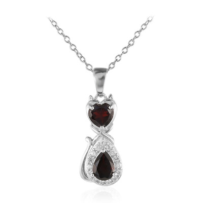 Collier en argent et Grenat