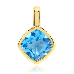 Pendentif en or et Topaze de Marambaia