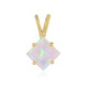 Pendentif en argent et Opale Welo