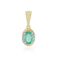Pendentif en or et Emeraude de Colombie