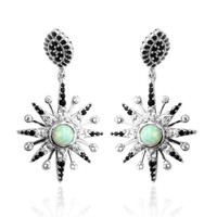 Boucles d'oreilles en argent et Opale Welo (Dallas Prince Designs)