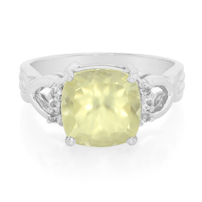 Bague en argent et Orthose