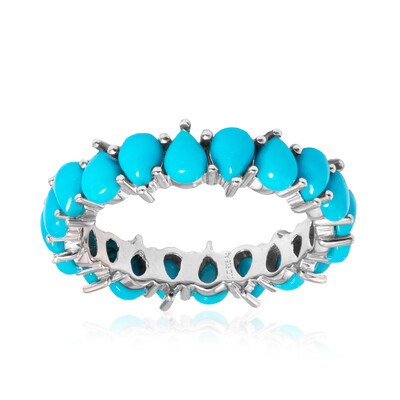 Bague en argent et Turquoise Sleeping Beauty