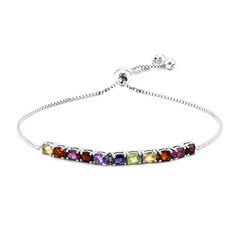 Bracelet en argent et Grenat