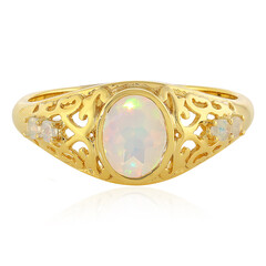 Bague en argent et Opale Welo
