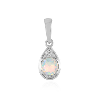 Pendentif en argent et Opale Welo