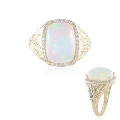 Bague en or et Opale Welo AAA (de Melo)
