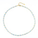Collier en argent et Aigue-marine