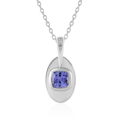 Collier en argent et Tanzanite (de Melo)