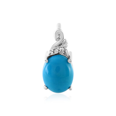 Pendentif en argent et Turquoise arizona