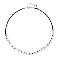 Collier en argent et Agate