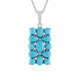 Collier en argent et Turquoise Sleeping Beauty (Faszination Türkis)