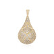 Pendentif en or et Zircon (KM by Juwelo)