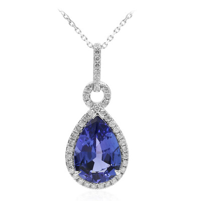 Collier en or et Tanzanite AAA (CIRARI)
