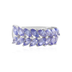 Bague en argent et Tanzanite