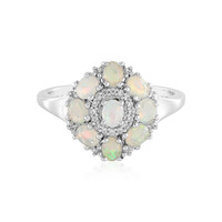 Bague en argent et Opale Welo