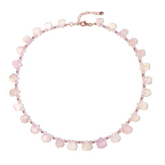 Collier en argent et Kunzite