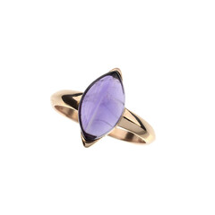 Bague en argent et Améthyste