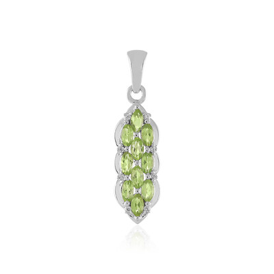 Pendentif en argent et Péridot de l'Arizona
