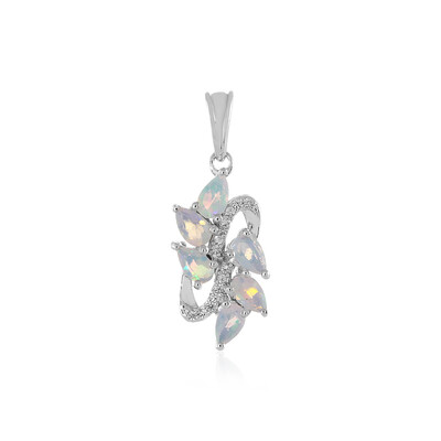 Pendentif en argent et Opale Welo