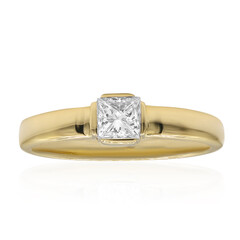 Bague en or et Diamant IF (D)