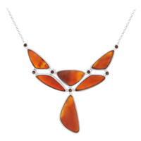 Collier en argent et Agate