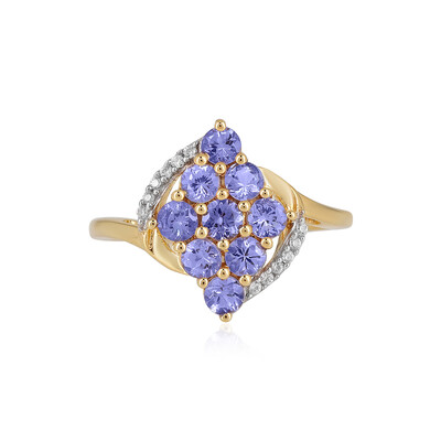 Bague en argent et Tanzanite