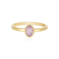 Bague en argent et Kunzite