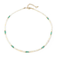 Collier en argent et Opale Welo