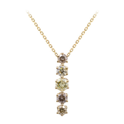 Collier en or et Diamant fancy SI2 (CIRARI)