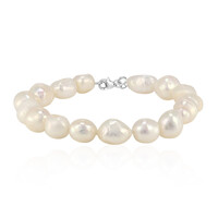 Bracelet en argent et Perle de culture d'eau douce (TPC)