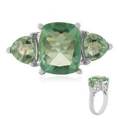 Bague en argent et Fluorite d'Esperanza