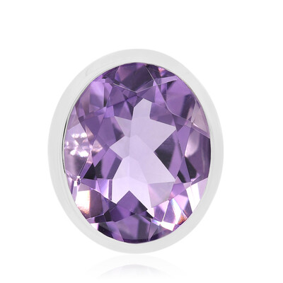 Pendentif en argent et Améthyste (MONOSONO COLLECTION)