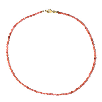Collier en argent et Quartz rose